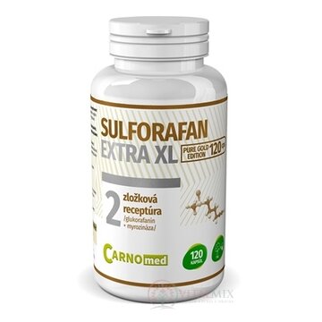 CarnoMed Sulforafan EXTRA XL Pure Gold Edition cps 1x120 ks obrázok