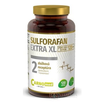 CarnoMed Sulforafan EXTRA XL Pure Gold Edition cps 1x120 ks obrázok