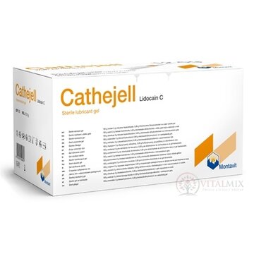 CATHEJELL LIDOCAIN C gel urt (lidokaínová instilácia 12,5 g) 1x25 ks obrázok