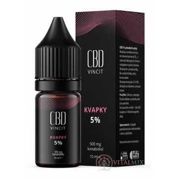 CBD Vincit kvapky 5% 1x10 ml obrázok