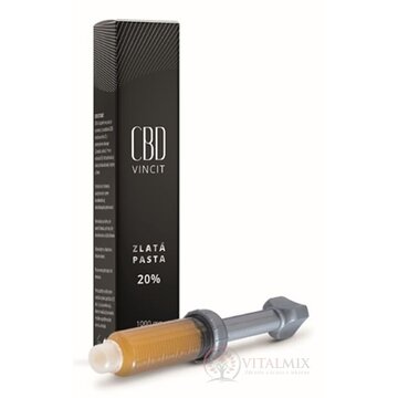 CBD Vincit zlatá pasta 20% 1x5 ml obrázok