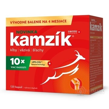 Cemio Kamzík NOVINKA cps (lipozomálna technológia) výhodné balenie na 4 mesiace, 1x120 ks obrázok