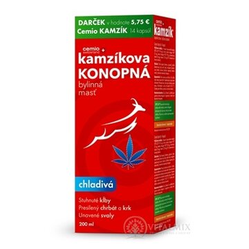 Cemio Kamzíkova konopná masť chladivá (akciové balenie) 1x200 ml obrázok
