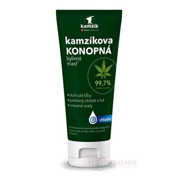 Cemio Kamzíkova konopná masť NEW chladivá (inov.2021) 1x200 ml obrázok