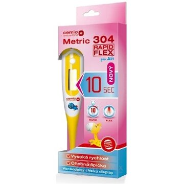 Cemio Metric 304 Rapid Flex pre deti Dig. teplomer DT-K111B (baby) 1x1 ks obrázok