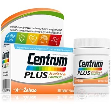 Centrum PLUS ŽENŠEN & GINKGO tbl 1x30 ks obrázok