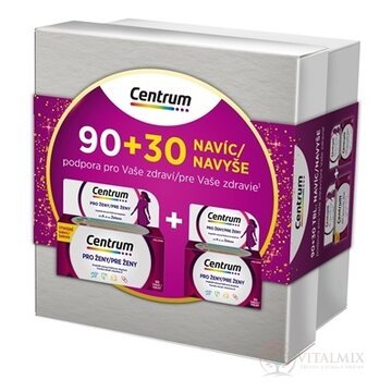 Centrum pre ženy (darčekové balenie) tbl 90+30 navyše (120 ks), 1x1 set obrázok