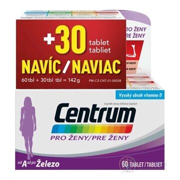 Centrum pre ženy SPRING PROMO tbl 60+30 naviac (90 ks) obrázok