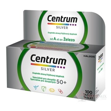 Centrum Silver tbl (inov. 09/2023) 1x100 ks obrázok