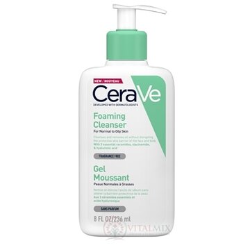 CeraVe ČISTIACI PENIVÝ GÉL na normálnu až mastnú pleť (MB094600) 1x236 ml obrázok