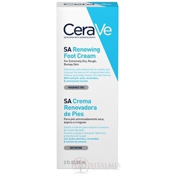CeraVe OBNOVUJÚCI KRÉM NA NOHY na suchú pokožku (MB095600) 1x88 ml obrázok