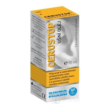 Cerustop ušný olej 1x10 ml obrázok