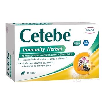Cetebe Immunity Herbal tbl 1x30 ks obrázok