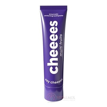 CHEEEES Multi fruits Zubná pasta enzymatická, bieliaca 1x60 g obrázok