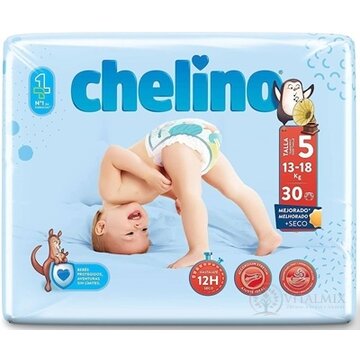 CHELINO T5 detské plienky (13-18 kg) s dermo ochranou 1x30 ks obrázok