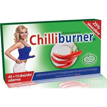 Chilliburner AKCIA 25% zľava tbl 45+15 zadarmo (60 ks) obrázok