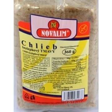 CHLIEB BEZLEPKOVÝ TMAVÝ (TRVANLIVÝ) 1x360 g obrázok