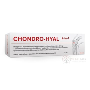 CHONDRO-HYAL intraartikulárny roztok v predplnenej injekčnej striekačke 1x3 ml obrázok