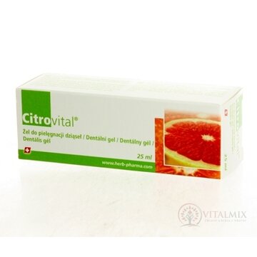 Citrovital Dentálny gél gél pre dospelých 1x25 ml obrázok