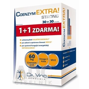 COENZYM EXTRA STRONG 60MG - DA VINCI cps 30+30 zadarmo (60 ks) obrázok