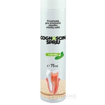 COGNOSCIN SPREJ s vôňou mäty na orientačnú skúšku vitality zubov 1x75 ml obrázok