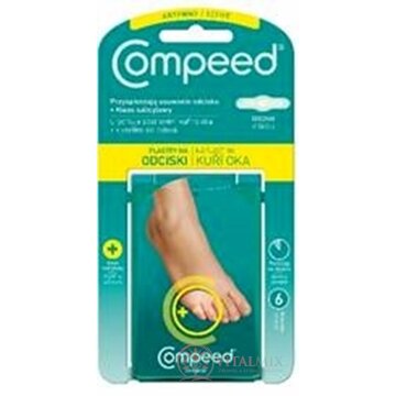 Compeed NÁPLASŤ Na kurie oká hydrokoloidná, stredná 1x6 ks obrázok