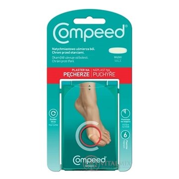 Compeed NÁPLASŤ na pľuzgiere malá 1x6 ks obrázok