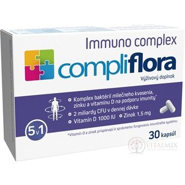 compliflora Immuno complex cps 1x30 ks obrázok