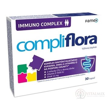 compliflora Immuno complex cps (inov.2023) 1x30 ks obrázok