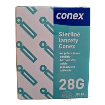 Conex Sterilné lancety 28G lancety do odberového pera 1x100 ks obrázok