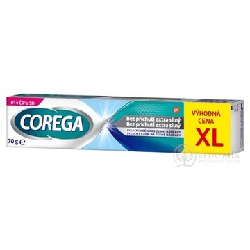 COREGA Bez príchuti EXTRA SILNÝ XL fixačný krém 1x70 g obrázok