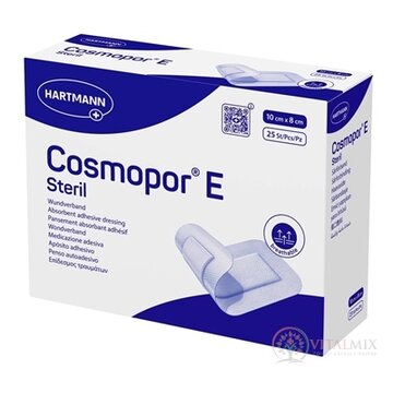 Cosmopor E Steril náplasť sterilná s mikrosieťkou (10 x 8 cm) 1x25 ks obrázok