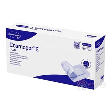 Cosmopor E Steril náplasť sterilná s mikrosieťkou (15 x 6 cm) 1x25 ks obrázok