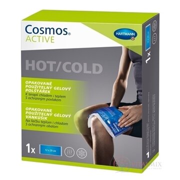 Cosmos ACTIVE Opakovane použiteľný gélový vankúšik hot/cold (12x29 cm) 1x1 ks obrázok