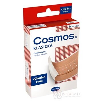 COSMOS KLASICKÁ Textilná náplasť 1m x 6cm, výhodná cena, 1x1 ks obrázok