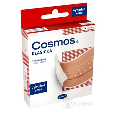 COSMOS KLASICKÁ Textilná náplasť 1m x 8cm, výhodná cena, 1x1 ks obrázok