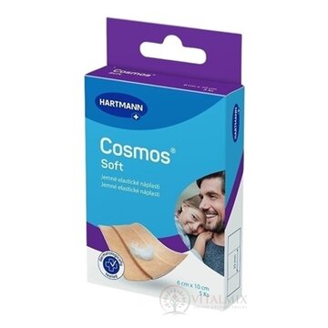 COSMOS Soft náplasť na rany z netkanej textílie, pre citlivú pokožku (6x10 cm) 1x5 ks obrázok