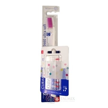 CURAPROX CPS 07 prime refill červená + CS 5460 medzizubné kefky bez držiaka 8 ks + zubná kefka 1 ks, 1x1 set obrázok