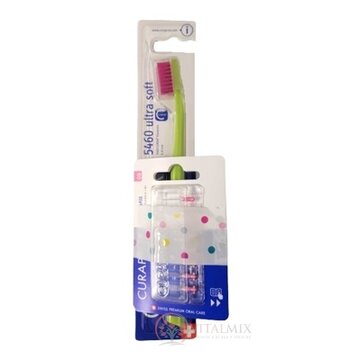 CURAPROX CPS 08 prime refill ružová + CS 5460 medzizubné kefky bez držiaka 8 ks + zubná kefka 1 ks, 1x1 set obrázok