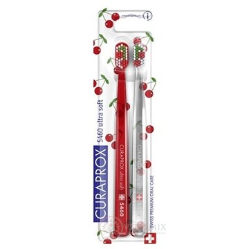 CURAPROX CS 5460 ultrasoft Čerešňová edícia zubná kefka (dvojbalenie), 1x2 ks obrázok
