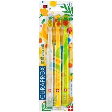 CURAPROX CS 5460 ultrasoft Pikniková edícia zubná kefka (2+1) 1x3 ks obrázok