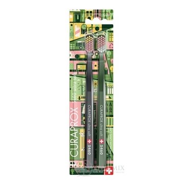 CURAPROX CS 5460 ultrasoft Recyklovaná edícia 2.0 zubná kefka (dvojbalenie), 1x2 ks obrázok