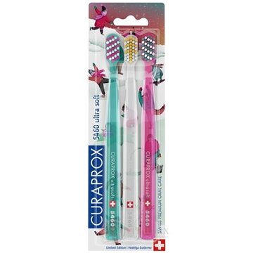 CURAPROX CS 5460 ultrasoft Zimohravá edícia zubná kefka (2+1) 1x3 ks obrázok