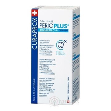 CURAPROX Perio Plus Regenerate CHX 0,09 % ústna voda 1x200 ml obrázok
