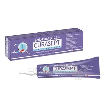 CURASEPT Regenerating 0,5% parodontálny gél 1x30 ml obrázok