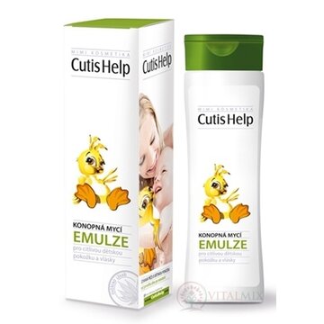 CutisHelp mimi konopná umývacia emulzia 1x200 ml obrázok