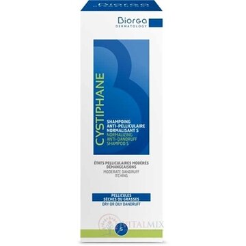 Cystiphane BIORGA S Normalizujúci šampón proti lupinám 1x200 ml obrázok
