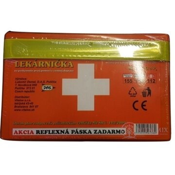 D.A.S. AUTOLEKÁRNIČKA 1 ks + reflexná páska zadarmo 1x1 set obrázok