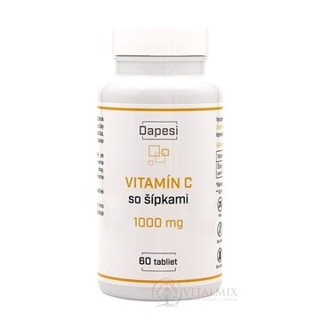 Dapesi VITAMÍN C so šípkami 1000 mg tbl 1x60 ks obrázok