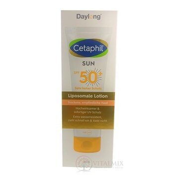 Daylong Cetaphil SUN Liposomale Lotion SPF50+ lipozomálne telové mlieko s ochranným faktorom 1x200 ml obrázok